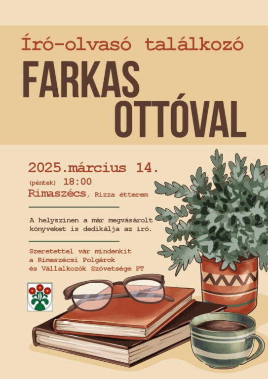 Író-olvasó találkozó Farkas Ottóval